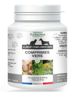 Comprimés Vers, 60 tablets